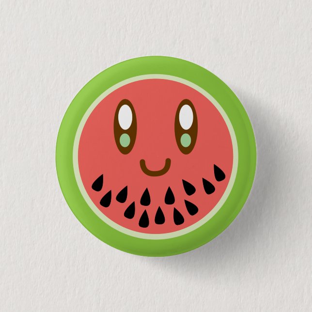 Macaron Rond 2,50 Cm Melonface Luvs que vous vous boutonnez (Devant)