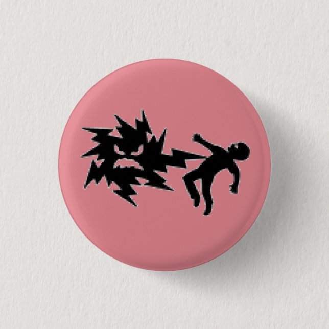Macaron Rond 2,50 Cm Menottes. (Devant)