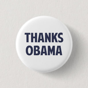 Macaron Rond 2,50 Cm Merci Barack Obama