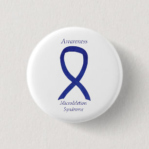 Macaron Rond 2,50 Cm Microsuppression Syndrome Sensibilisation Ruban Pi
