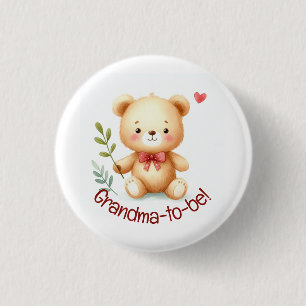 Macaron Rond 2,50 Cm Mignonne Teddy Bear Whimsical Art
