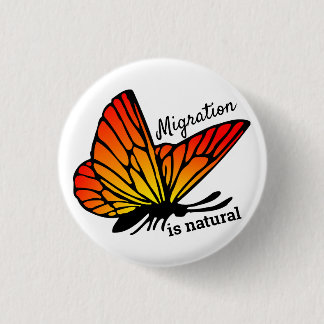 Macaron Rond 2,50 Cm Migration: bouton de petit rond naturel