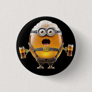 Macaron Rond 2,50 Cm Minion Oktoberfest