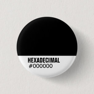 Macaron Rond 2,50 Cm Modèle de couleurs HEXADECIMAL - Customisé
