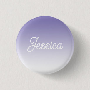 Macaron Rond 2,50 Cm (Modifiable) Ombre couleur violet clair et votre t