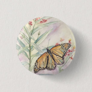 Macaron Rond 2,50 Cm Monarque et Milkweed