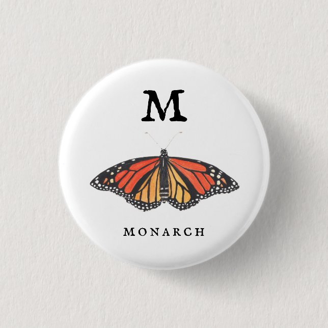 Macaron Rond 2,50 Cm Monarque M (Devant)