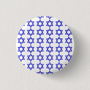 Macaron Rond 2,50 Cm Motif du drapeau israélien
