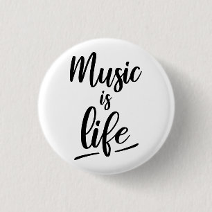 Macaron Rond 2,50 Cm Music is life