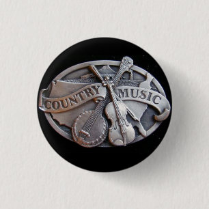 Macaron Rond 2,50 Cm musique country