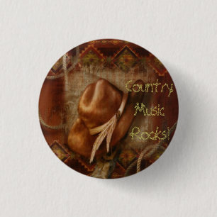Macaron Rond 2,50 Cm Musique country