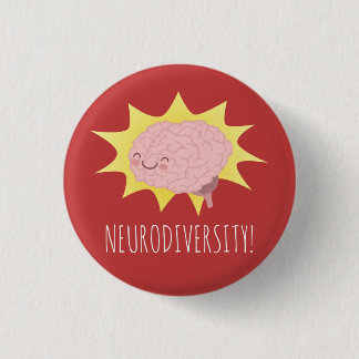 Macaron Rond 2,50 Cm Neurodiversity !