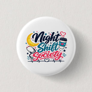 Macaron Rond 2,50 Cm Night Shift Society