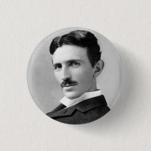 Macaron Rond 2,50 Cm Nikola Tesla