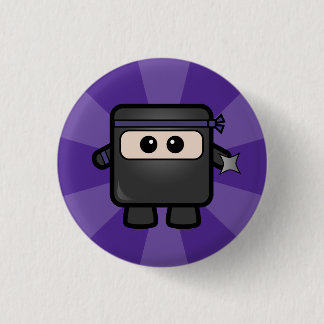 Macaron Rond 2,50 Cm Ninjas contre des pirates