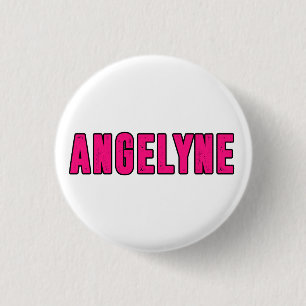 Macaron Rond 2,50 Cm Nom Angelyne