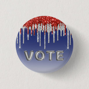 Macaron Rond 2,50 Cm Nom :
Patriotique Rouge Blanc Paillettes Coulantes