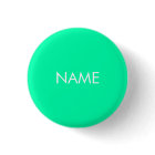 Nom personnalisé texte vert aqua minimaliste bouto