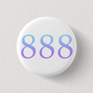 Macaron Rond 2,50 Cm Nombre d'ange 888 - Équilibre