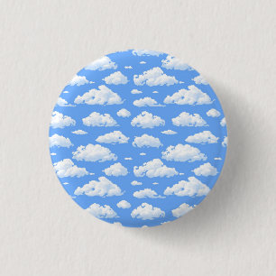 Macaron Rond 2,50 Cm Nuages