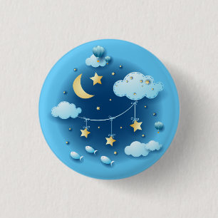 Macaron Rond 2,50 Cm Nuit des rêves