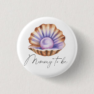 Macaron Rond 2,50 Cm Océan Petite Perle Sous La Mer Baby Shower