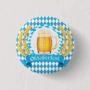 Macaron Rond 2,50 Cm Oktoberfest Frothy Beer Mug