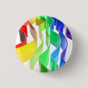 Macaron Rond 2,50 Cm Ondes Rainbow