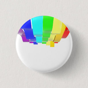 Macaron Rond 2,50 Cm Ondes Rainbow