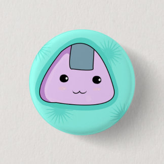 Macaron Rond 2,50 Cm Onigiri - bouton bleu