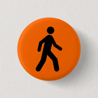Macaron Rond 2,50 Cm orange vous heureux
