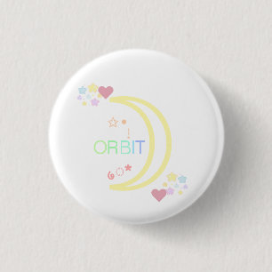 Macaron Rond 2,50 Cm Orbit Kpop Loona Cute Ado esthétique