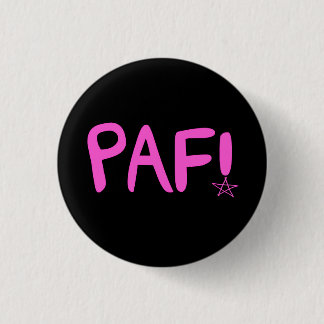Macaron Rond 2,50 Cm PAF ! Bouton