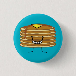 Macaron Rond 2,50 Cm Pancakes pile sirop de beurre moelleux petit déjeu
