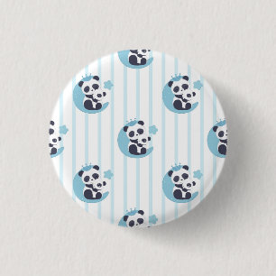 Macaron Rond 2,50 Cm Panda Lover   La Vie Est Meilleure Avec Un Panda