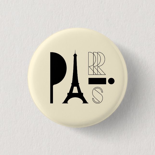 MACARON ROND 2,50 CM PARIS (Devant)