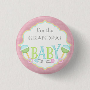 Macaron Rond 2,50 Cm Partie de baby shower faite sur commande je suis