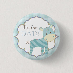 Macaron Rond 2,50 Cm Partie de baby shower faite sur commande je suis