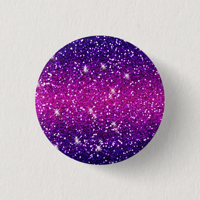 Macaron Rond 2,50 Cm Parties scintillant Étincelles Purple Pink Texture (Devant)