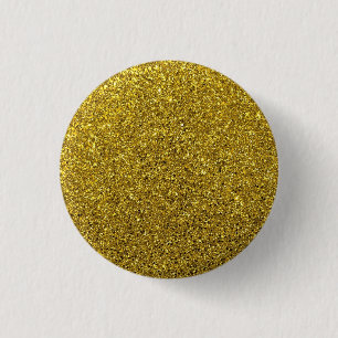 Macaron Rond 2,50 Cm Parties scintillant Gold Sparkle