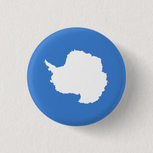 Macaron Rond 2,50 Cm Patriotic Antarctica Flag
