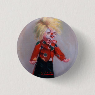 Macaron Rond 2,50 Cm Payaso/Pallaso/Clown