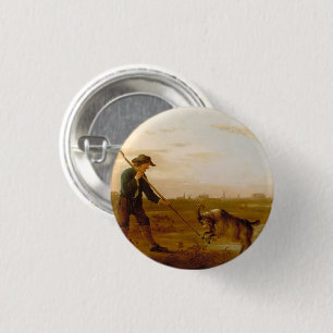 Macaron Rond 2,50 Cm Paysage avec bétail Aelbert Cuyp