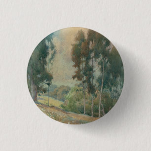 Macaron Rond 2,50 Cm Paysage printanier (1911) Paysage d'aquarelle serè