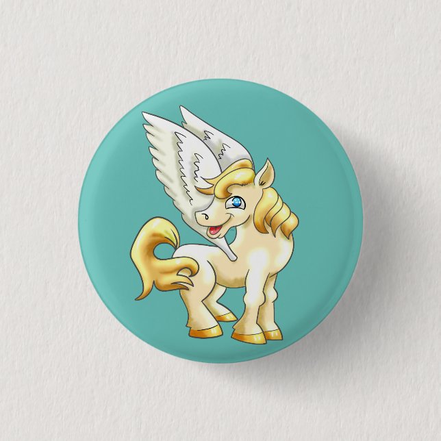 Macaron Rond 2,50 Cm Pegasus (Devant)