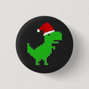 Macaron Rond 2,50 Cm père Noël trex