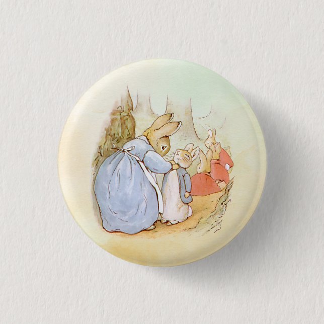 Macaron Rond 2,50 Cm Peter Rabbit (maman) (Devant)