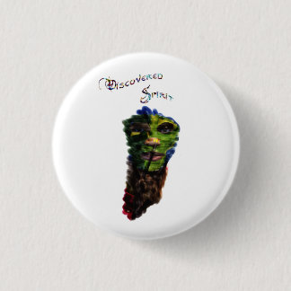 Macaron Rond 2,50 Cm Petit bouton découvert d'esprit