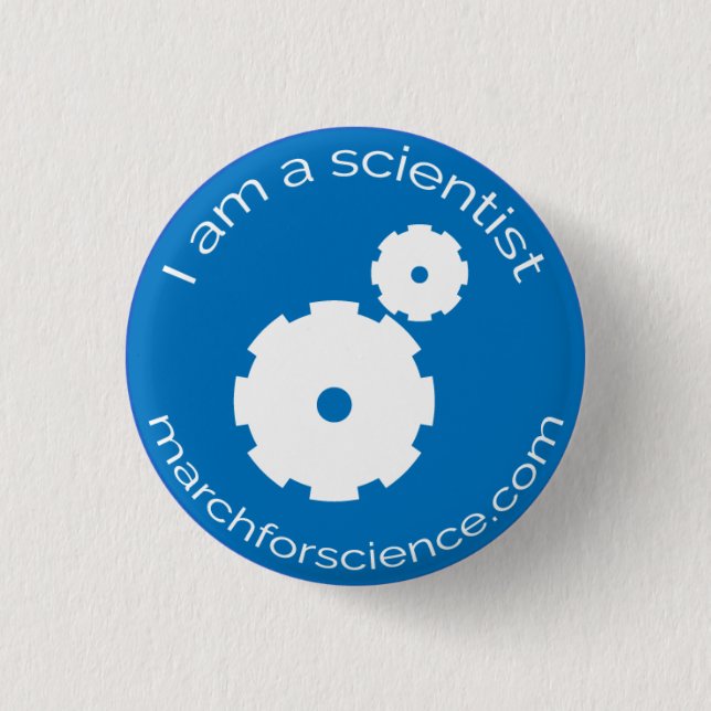 Macaron Rond 2,50 Cm Petit bouton - ingénierie (Devant)