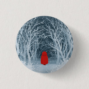 Macaron Rond 2,50 Cm Petit Chaperon Rouge
